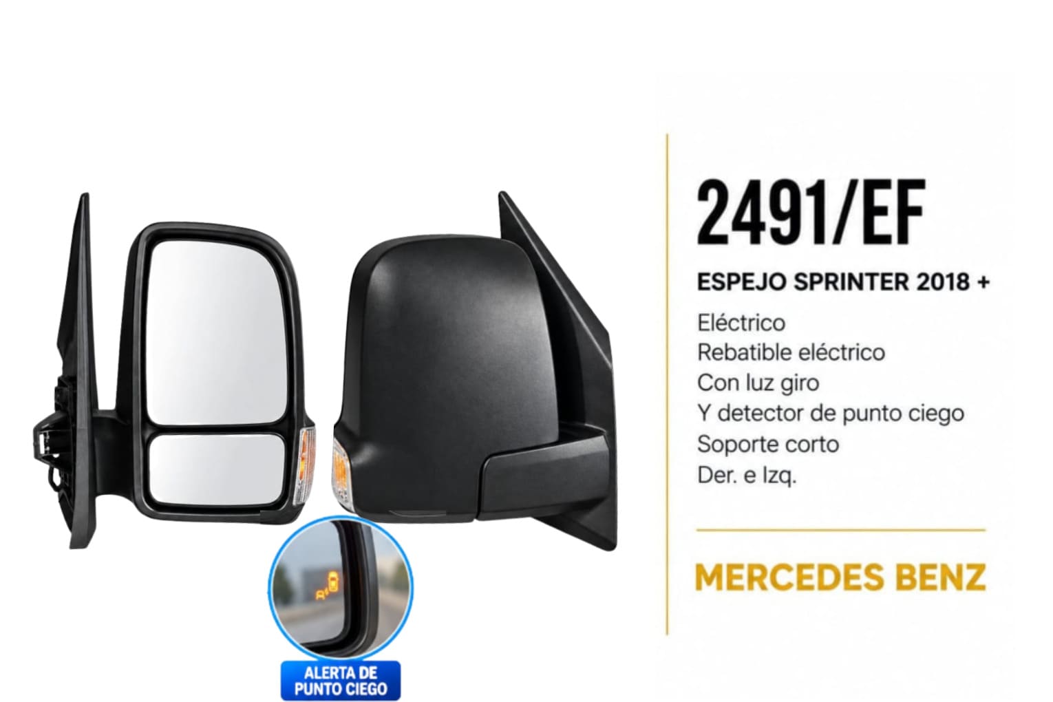 ESPEJO Mercedes-Benz SPRINTER — FRA SRL