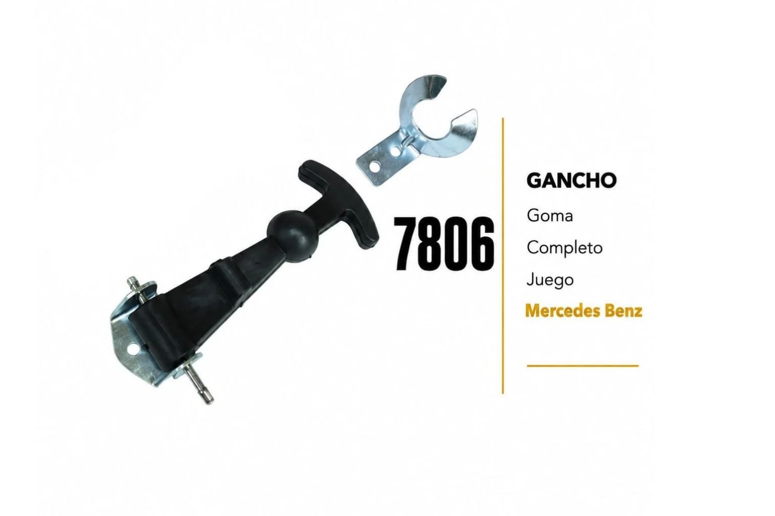 GANCHO Mercedes-Benz MERCEDES BENZ — FRA SRL